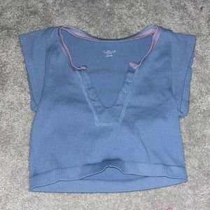 URBAN OUTFITTERS RIBBED CROP TOP